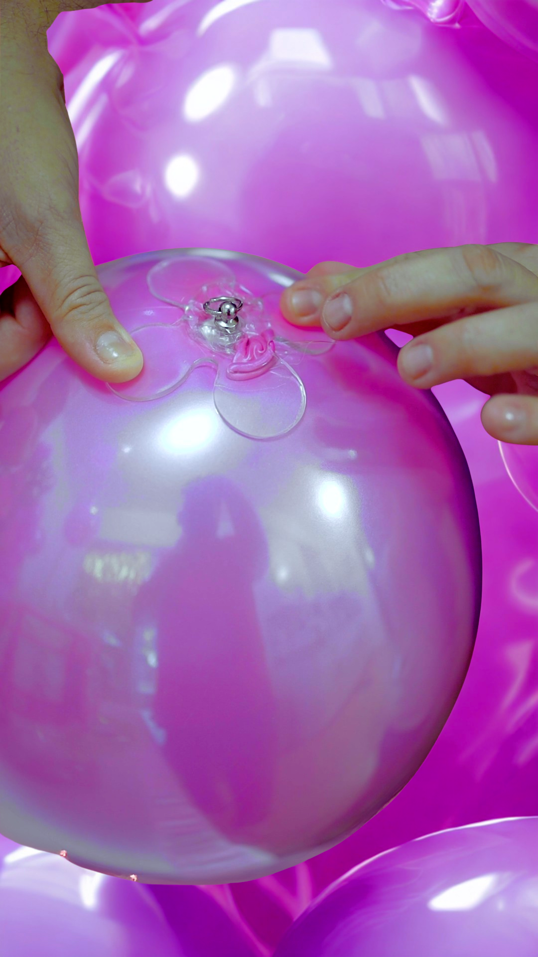 Adhesive Hook with Metal Rings