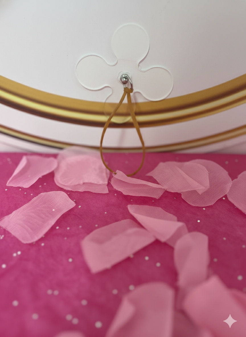 Adhesive Hook with Metal Rings